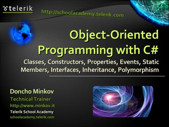 Object-oriented Programming-with C#