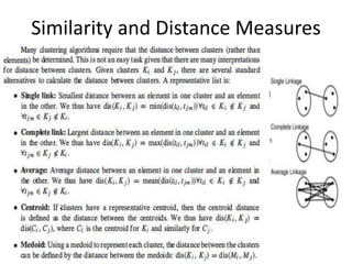 Similarity and Distance Measures
 