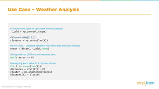 Machine Learning With Python | Machine Learning Algorithms | Machine Learning Tutorial | Simplilearn