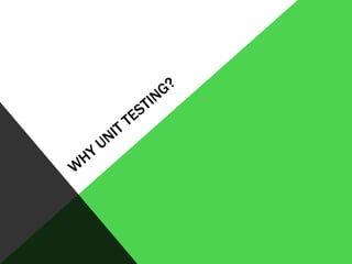 In search of JavaScript code quality: unit testing